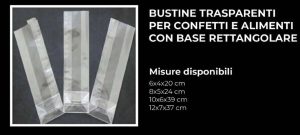 BUSTINA TRASPARENTE OPP. MIS. 12X7X37