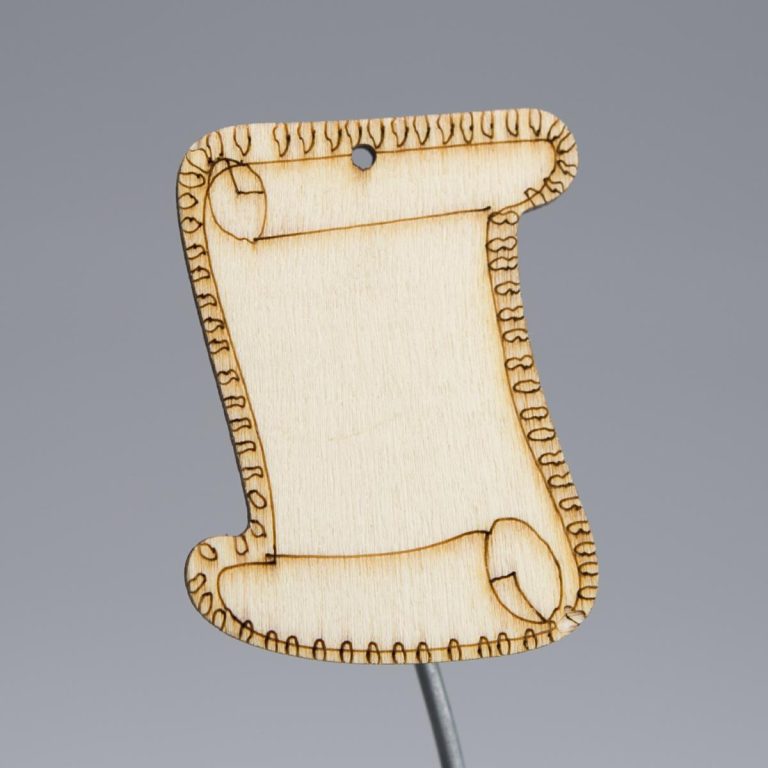 MOLLETTINA IN LEGNO PERGAMENA