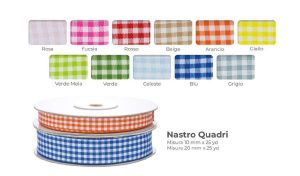 NASTRO QUADRI 20X25 YARD